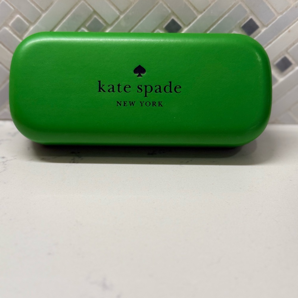 Kate Spade Vibrant Green Glasses Case